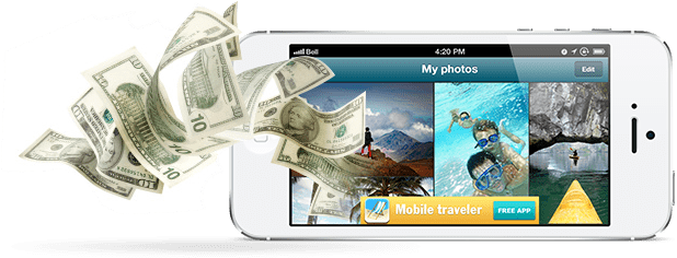 Sediakan sedikit space pada aplikasimu untuk iklan, Dollar-pun mengalir ke paypalmu..